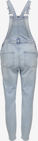 ONLY Regular Tuinbroek jeans 'Percy' in Blauw