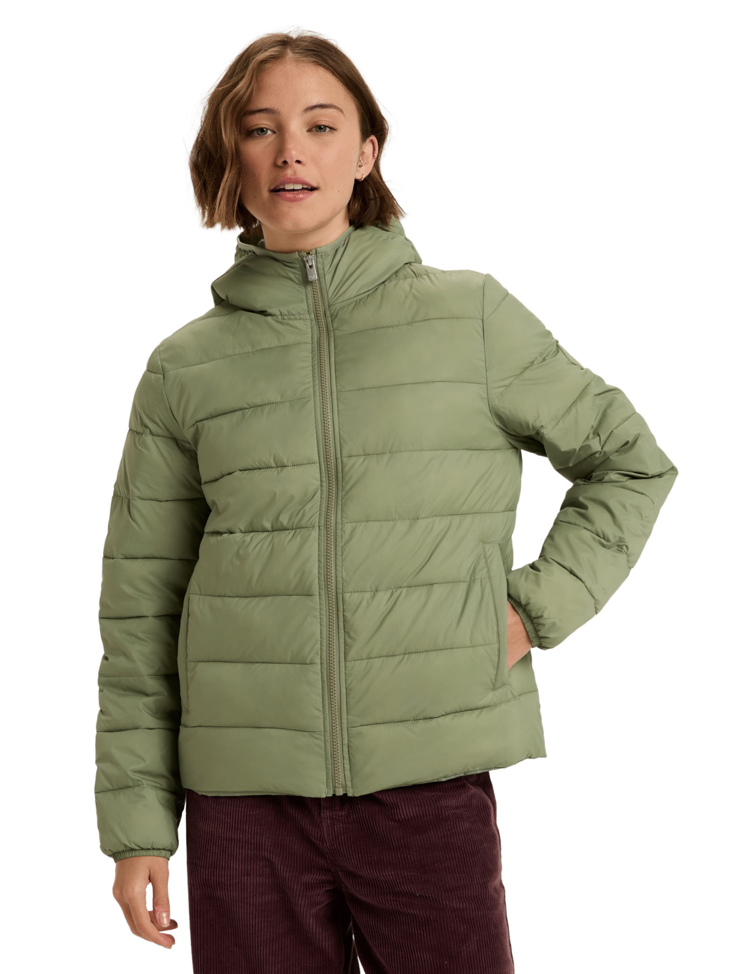 ROXY Between-Season Jacket 'Wind Bliss' in Green: front