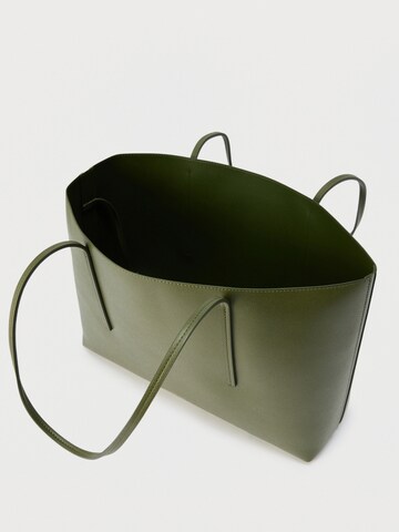 Calvin Klein Шоппер 'FOIL' в Зеленый