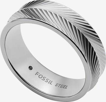 FOSSIL Ring in Silber