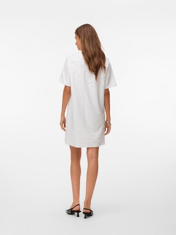 VERO MODA Kleid 'VMBlume' in Weiß