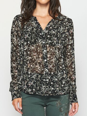 KOROSHI Blouse in Zwart