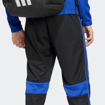 ADIDAS PERFORMANCE Tapered Sporthose 'Tiro 25 Essentials' in Blau