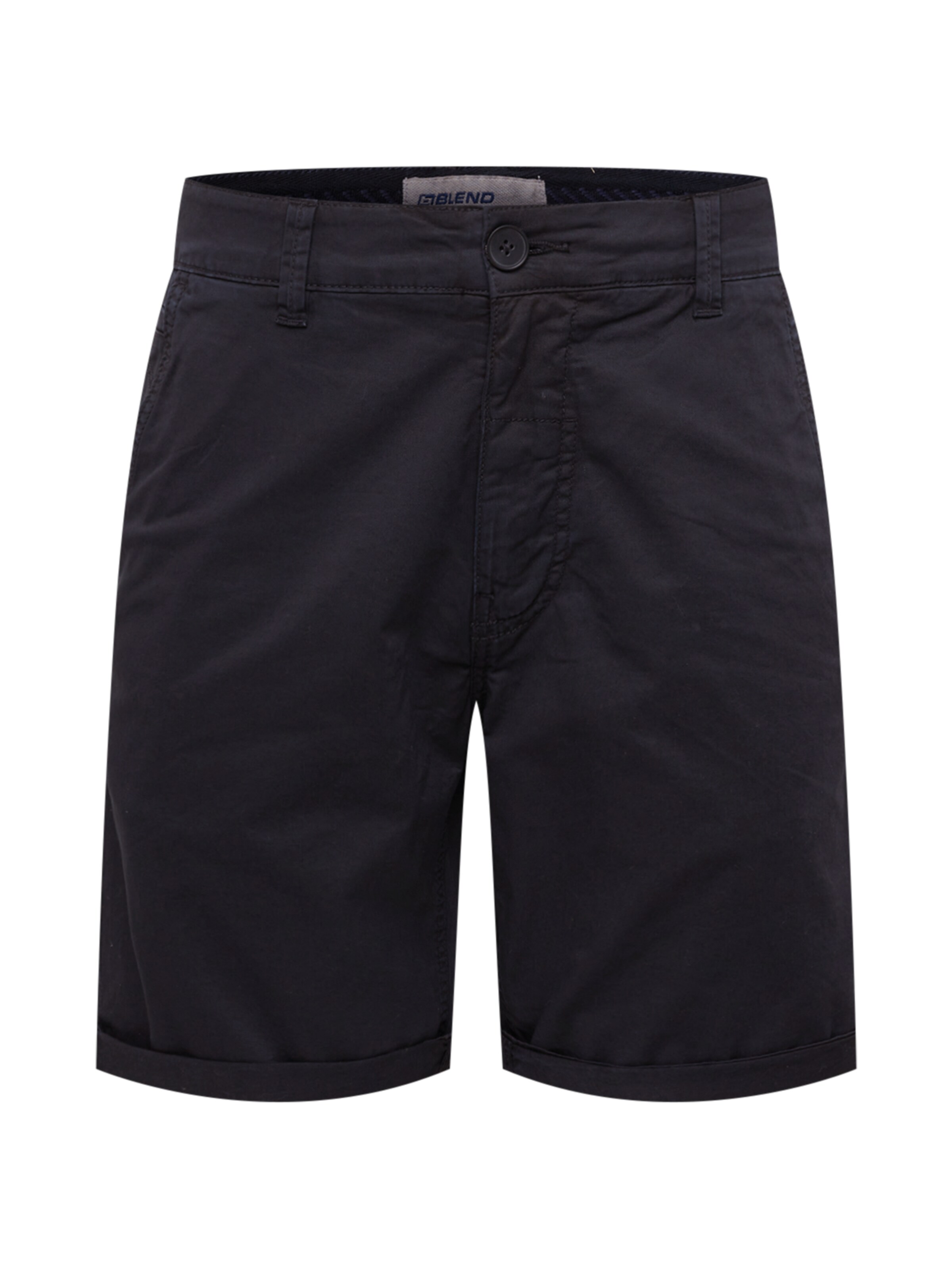 BLEND Regular Chino Pants in Black: front