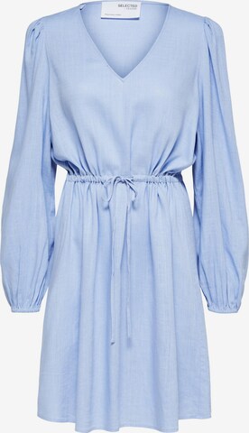 Robe 'VIVA' SELECTED FEMME en bleu : devant