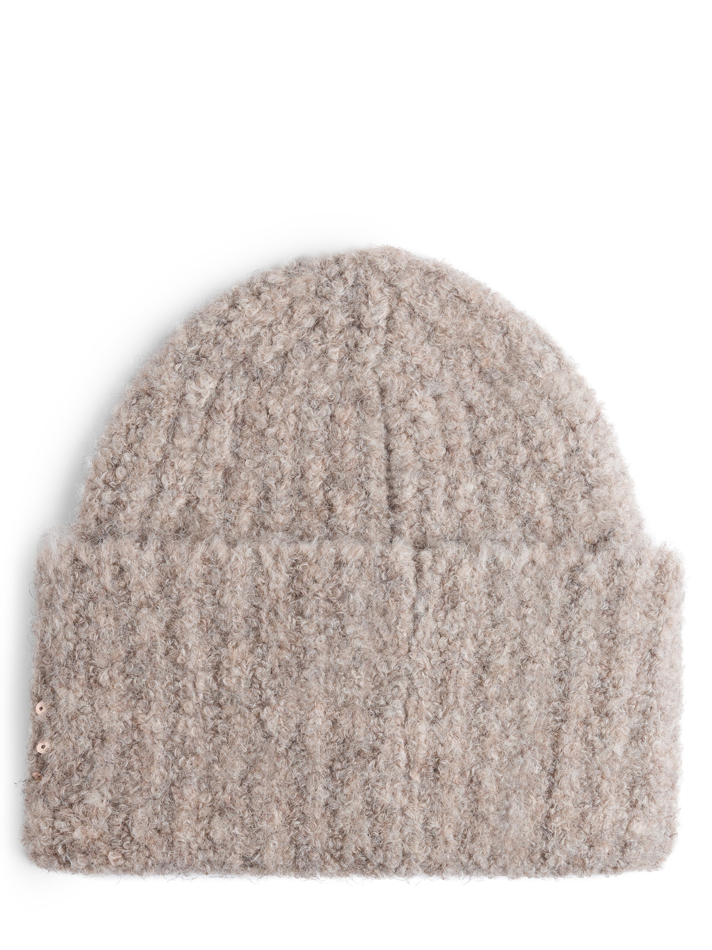 Marie Lund Beanie in Beige