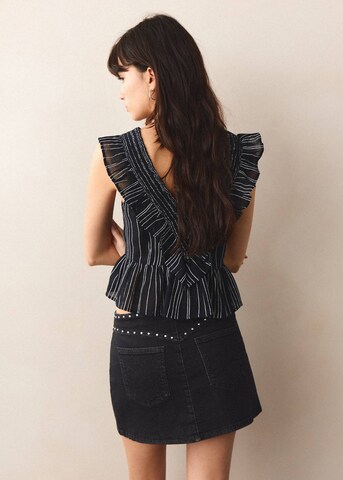 MANGO TEEN Skirt 'Festi' in Black