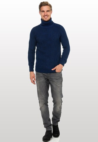 Rusty Neal Pullover in Blau