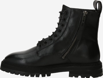 ROYAL REPUBLIQ Lace-Up Ankle Boots 'Downtown' in Black
