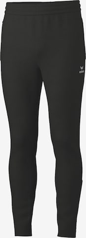 ERIMASkinny Sportske hlače - crna boja: prednji dio