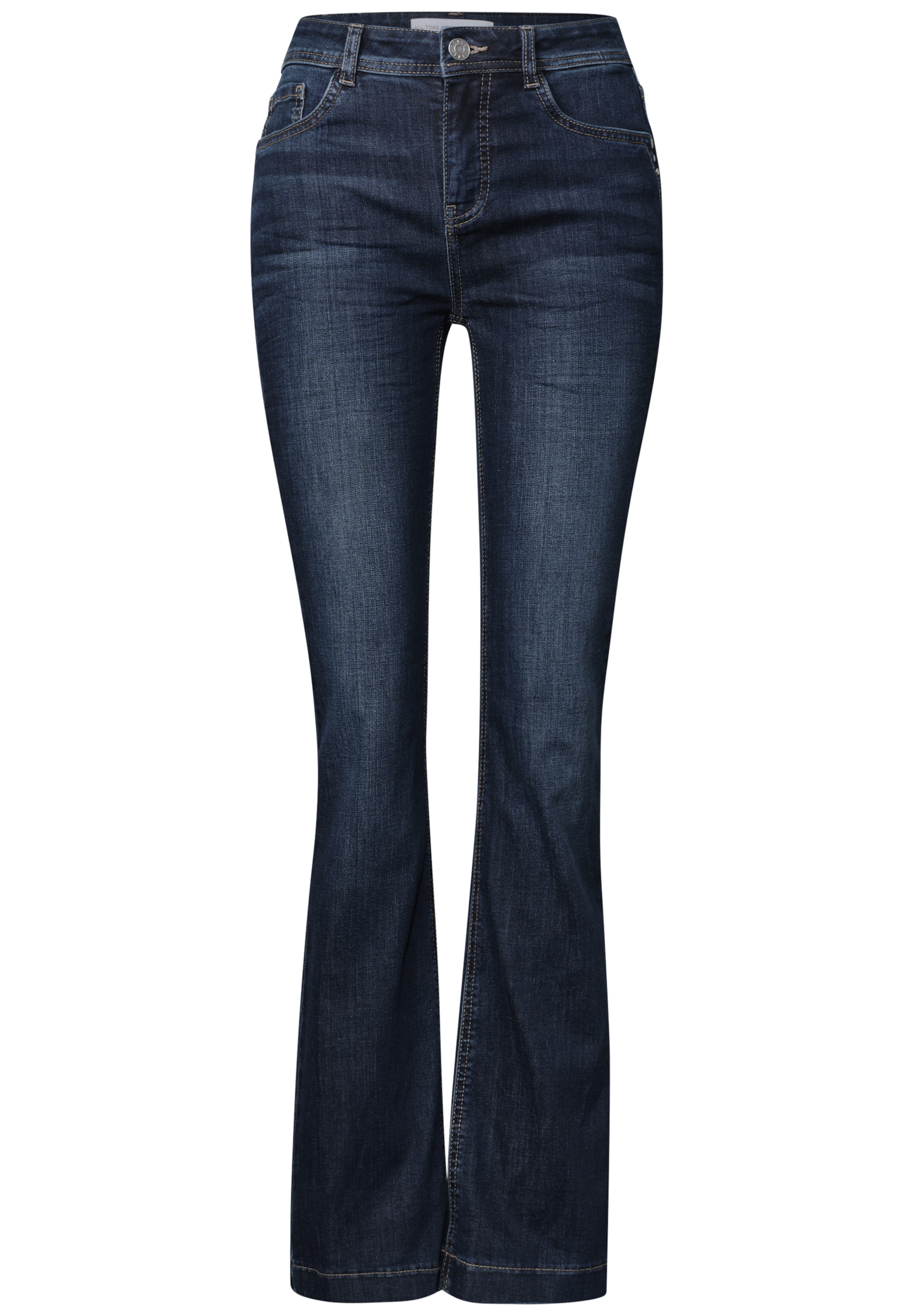 Bootcut Jeans di STREET ONE in blu: frontale