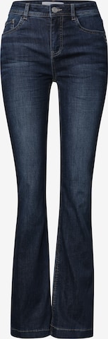 STREET ONE Bootcut Farkut värissä sininen: etupuoli