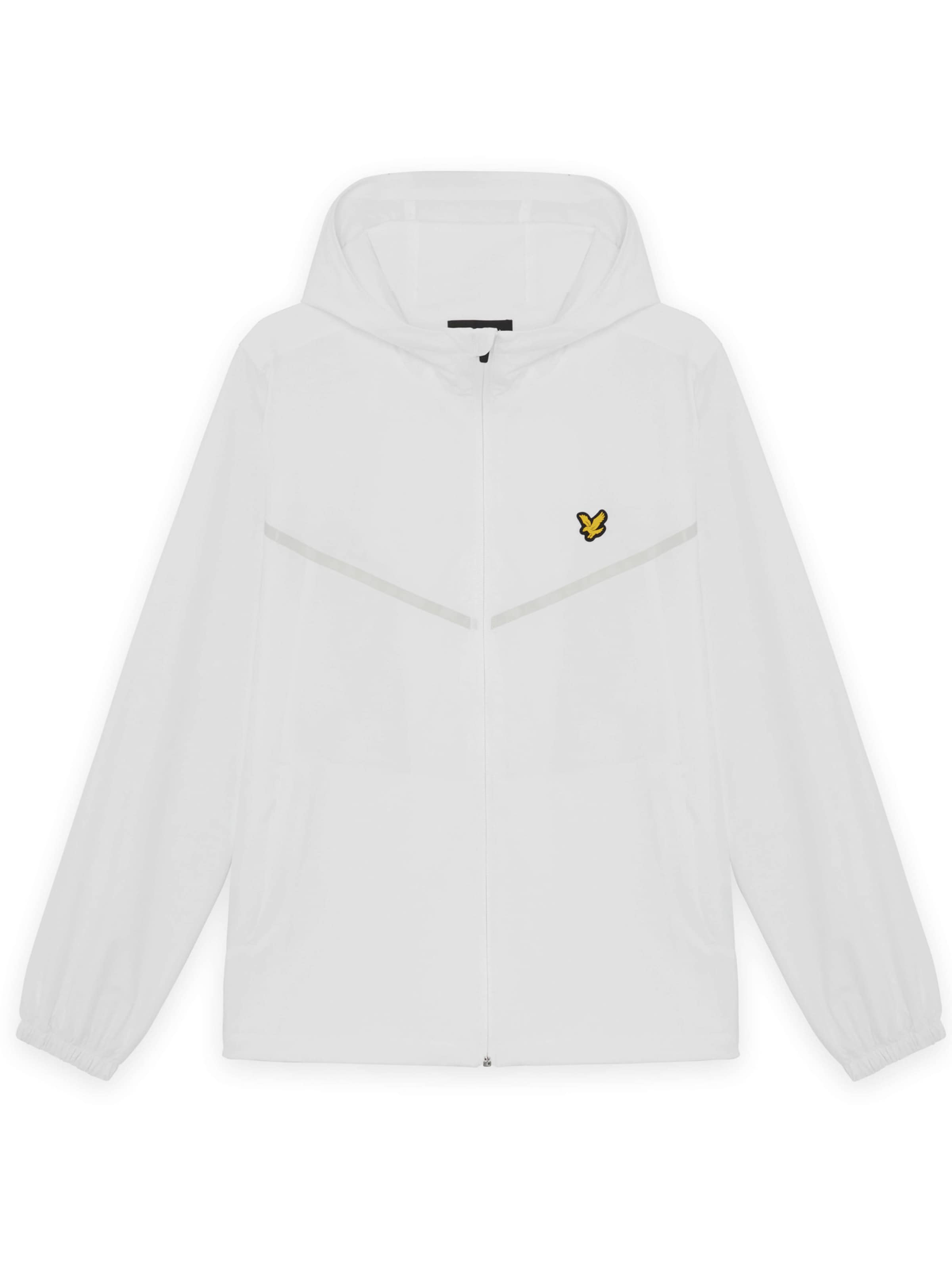 Lyle & Scott Tussenjas in de kleur Wit, Productweergave