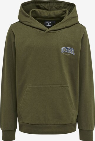 Hummel Sweatshirt in Groen: voorkant