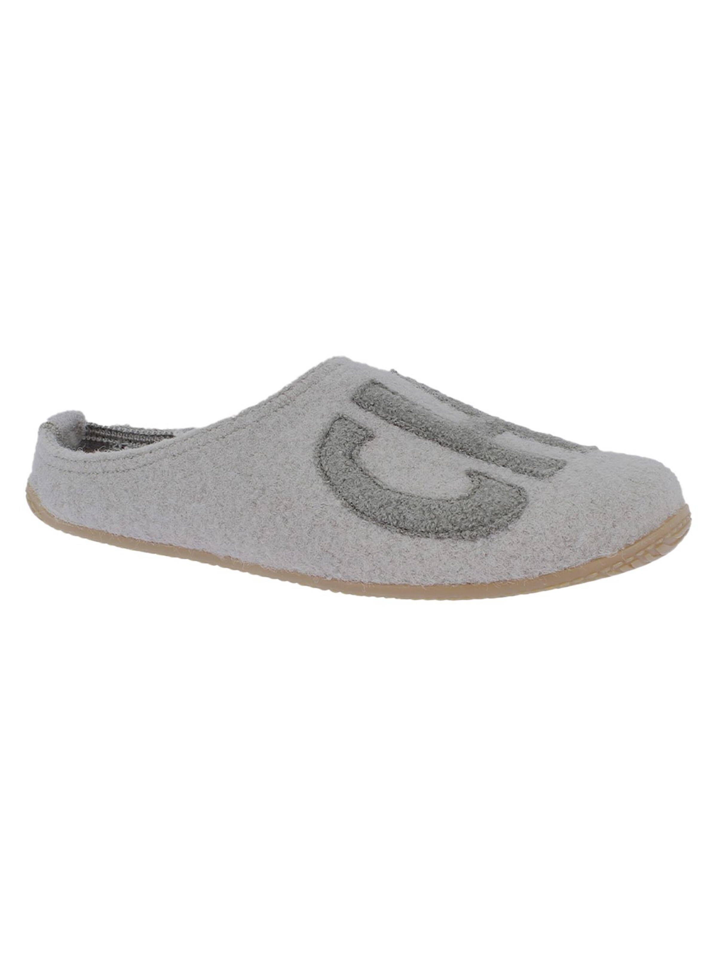 Living Kitzbühel Slippers 'Schurwolle' in Grey