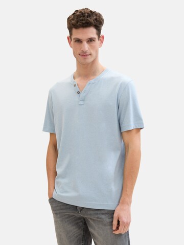 TOM TAILOR Shirt in Blauw: voorkant