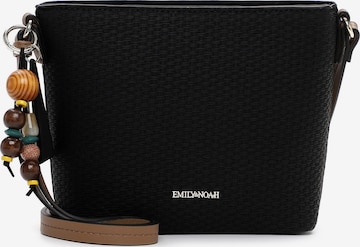 Borsa a tracolla 'Johanna' di Emily & Noah in nero: frontale