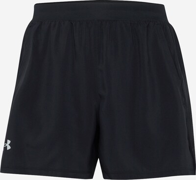 UNDER ARMOUR Sports trousers 'Launch 5' in Black / White, Item view