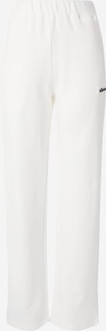 ELLESSE Широка кройка Панталон 'Vernetti' в бяло: отпред