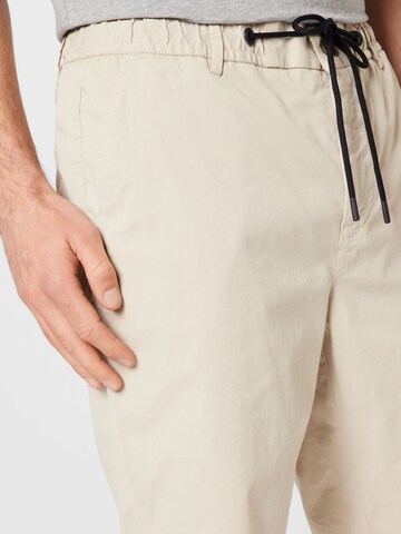 BOSS Orange Regular Pants 'Taber' in Beige