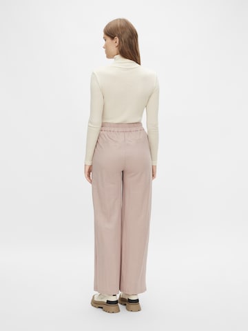 Wide Leg Pantalon à pince 'OBJESTA' OBJECT en marron