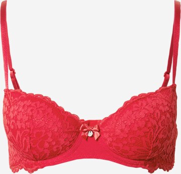 Hunkemöller T-Shirt BH 'Rose' in Rot: predná strana