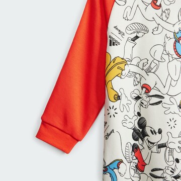 ADIDAS SPORTSWEAR Träningsoverall 'Disney Mickey Mouse' i vit