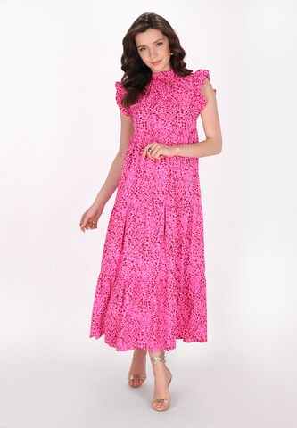 faina Kleid 'Fashion Look' in Pink: Vorderseite