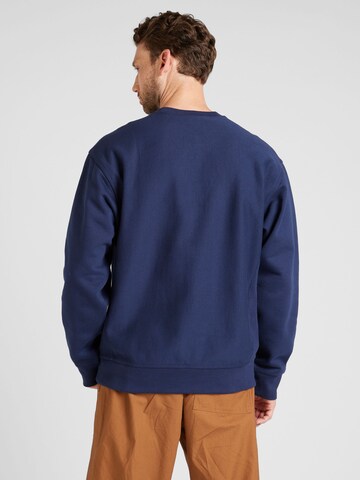 Carhartt WIP Sweatshirt 'American Script' in Blau