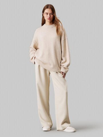 Calvin Klein Jeans Pullover in Beige