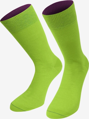 normani Socks in Green: front