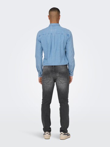 Only & Sons Regular Jeans 'WEFT' in Grau