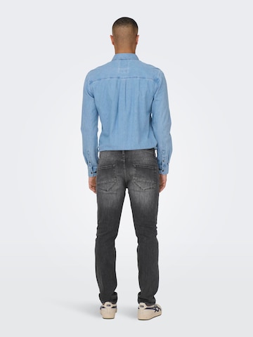 Only & Sons Regular Jeans 'WEFT' in Grijs
