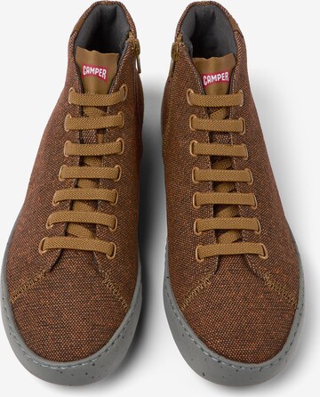 CAMPER High-Top Sneakers 'Peu Touring' in Brown