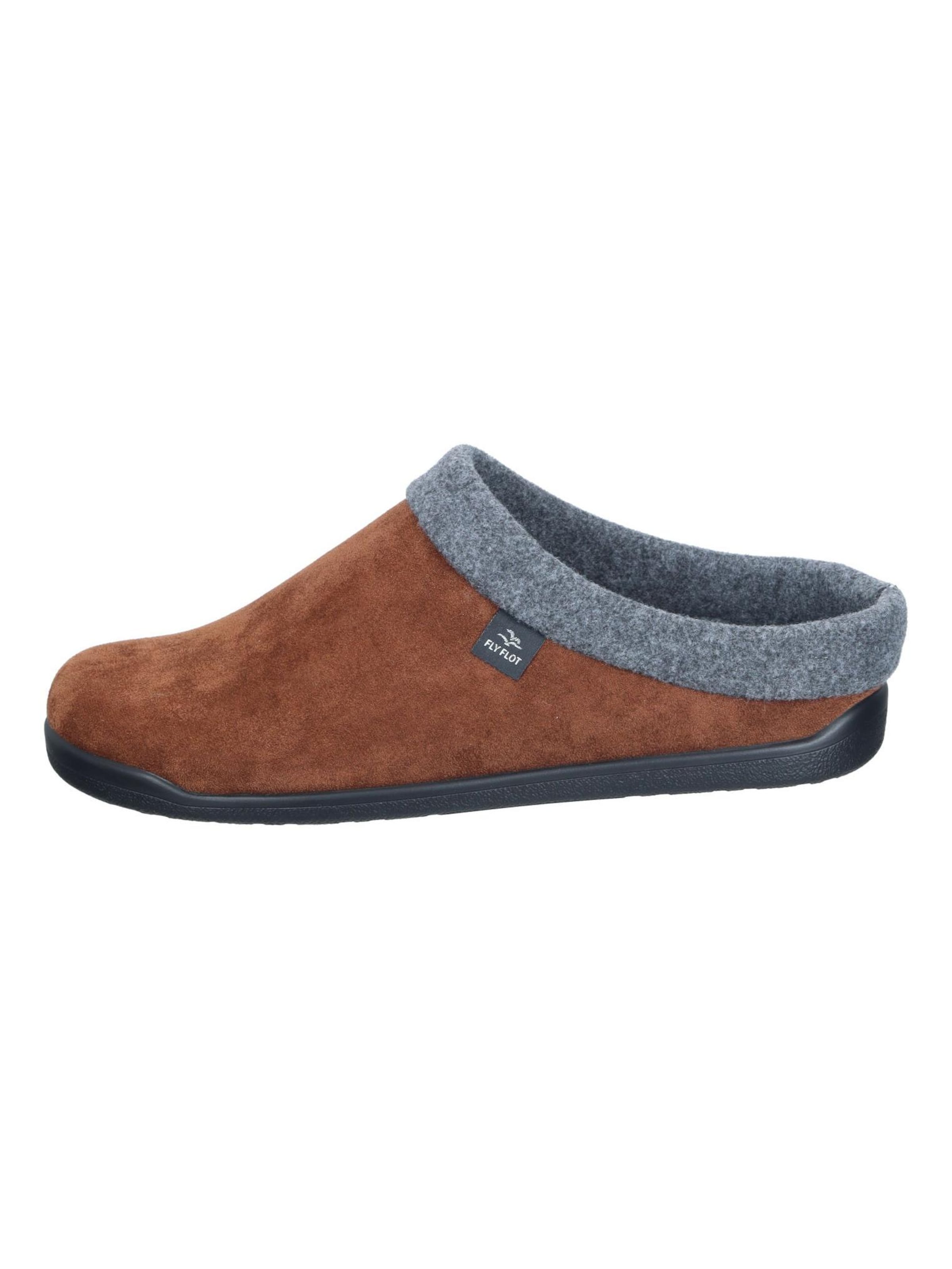 FLY FLOT Slippers in Brown