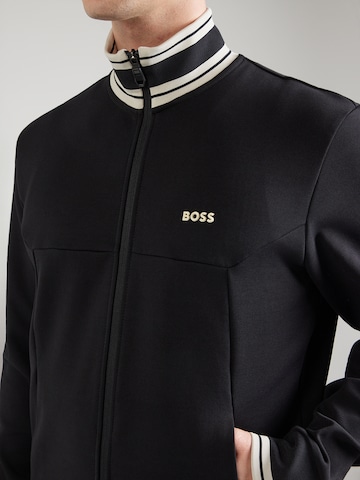 Giacca di felpa 'Zone' di BOSS in nero