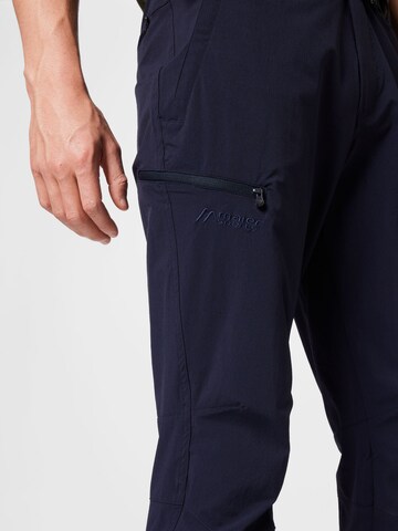 Maier Sports Regular Outdoor Pants 'Torid' in Blue