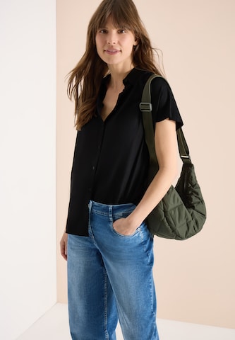 CECIL Bluse in Schwarz: Vorderseite