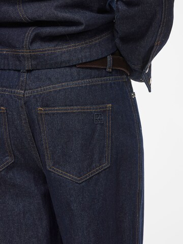 ROUGE EDIT Regular Jeans in Blauw