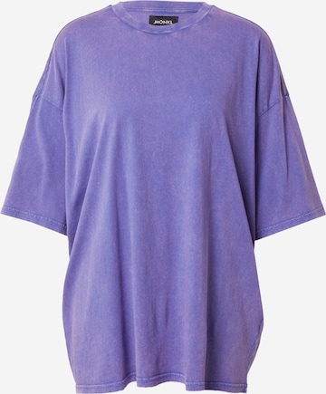 Monki Тениска в лилав: �отпред