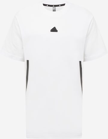 ADIDAS SPORTSWEAR - Camiseta funcional 'Future Icons 3-Stripes' en blanco: frente