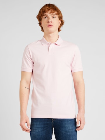 BOSS Orange Тениска 'Passenger' в розово: отпред