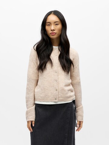 OBJECT Kofta 'OBJAgate' i beige: framsida