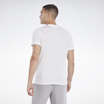 Reebok Funkční tričko 'Vector' – bílá