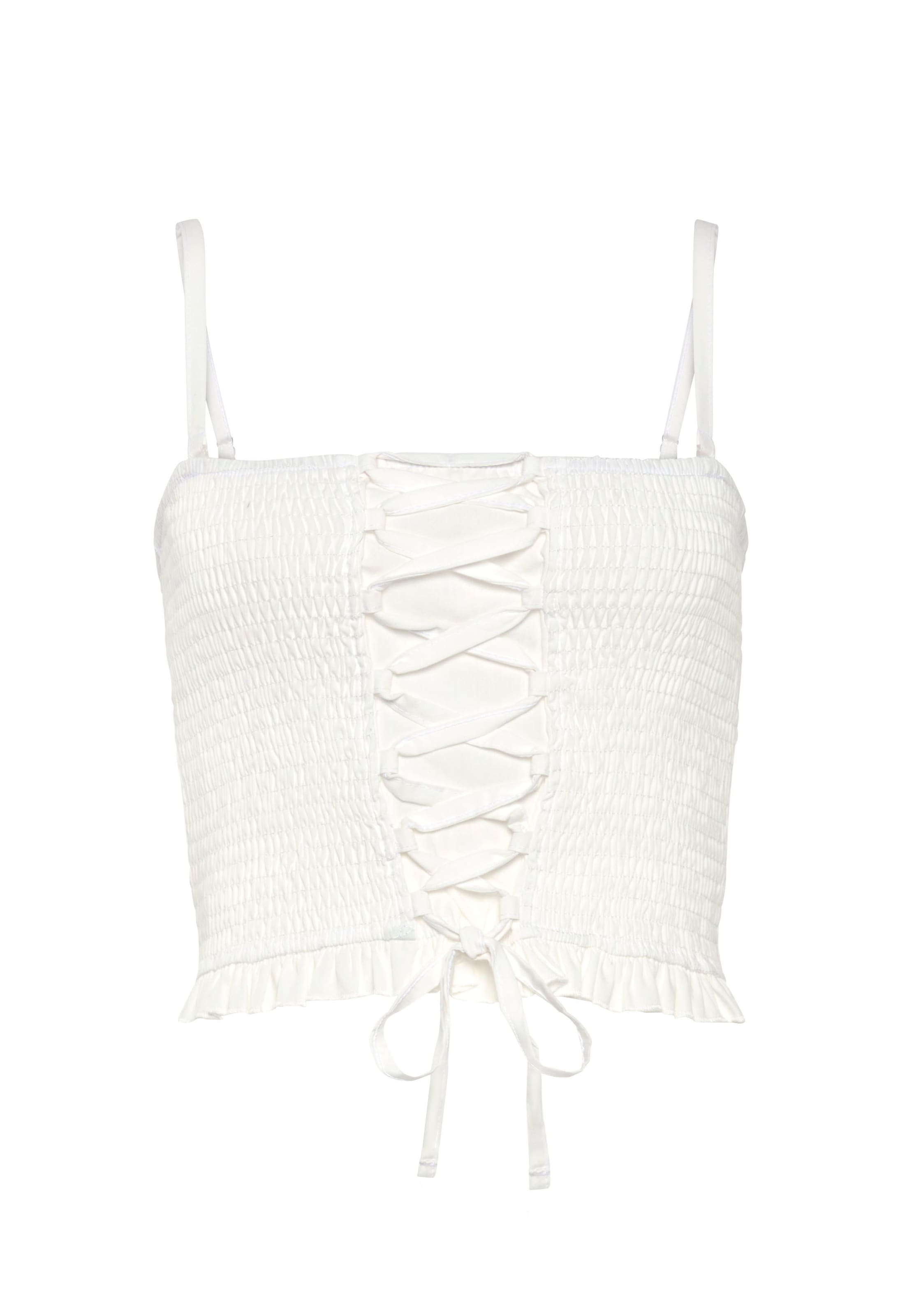 BUFFALO - Top en beige: frente