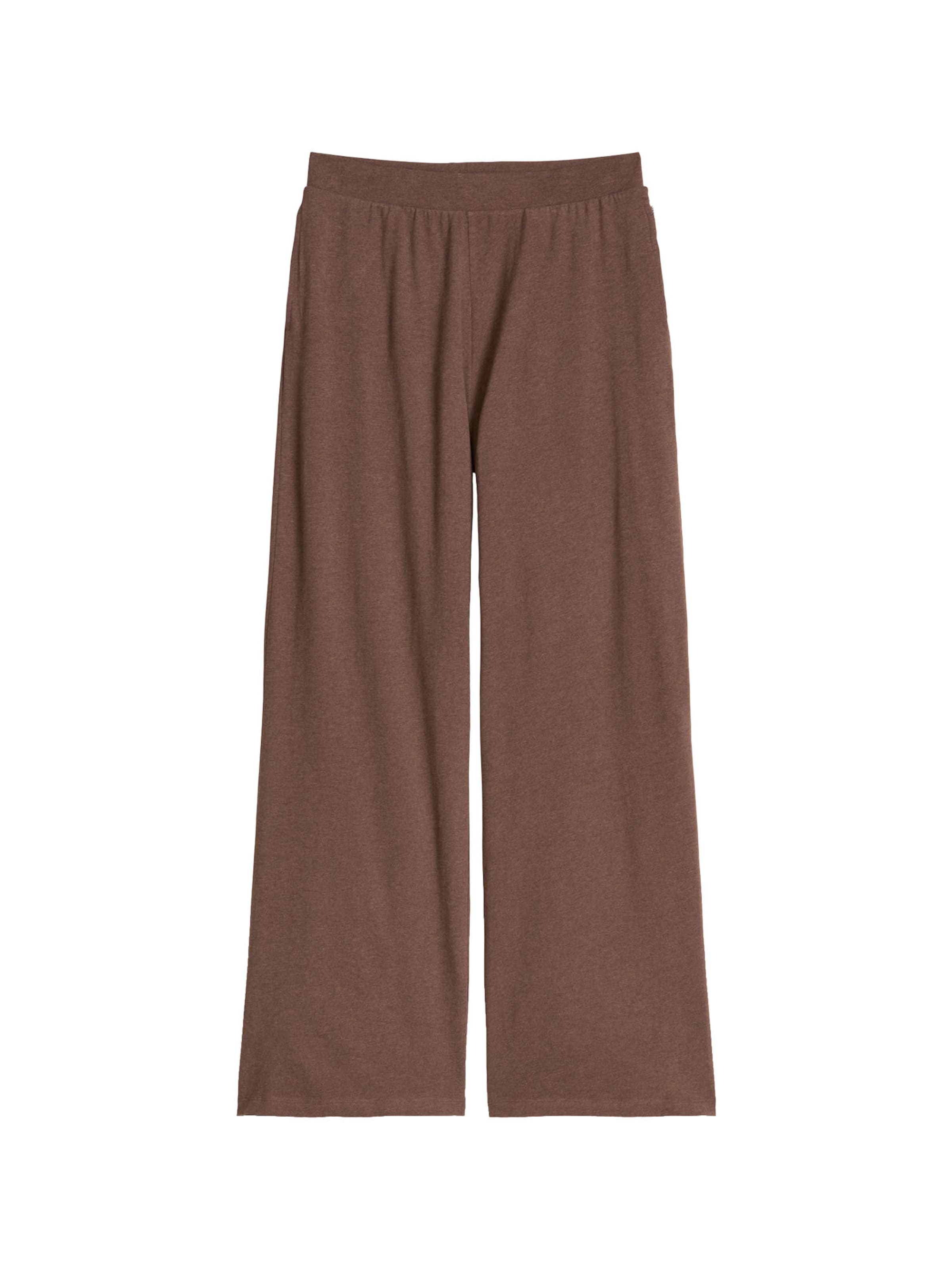 Pantalon de pyjama ' Loungewear-Styles ' Marc O'Polo en marron : devant