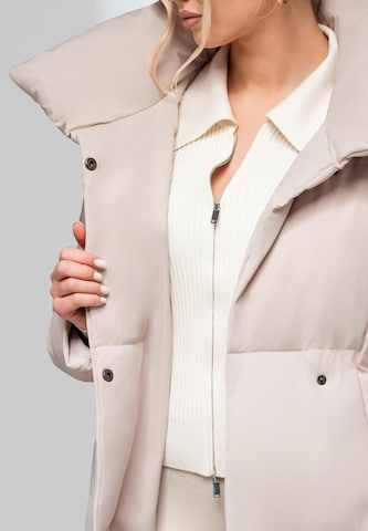 Ombre Winterjas 'JALJ-0104' in Beige