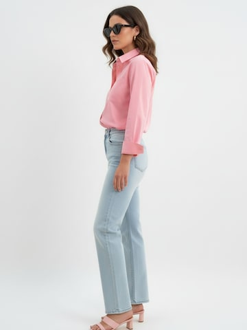 WEARABLE STORIES Shirt 'Paula' in Roze