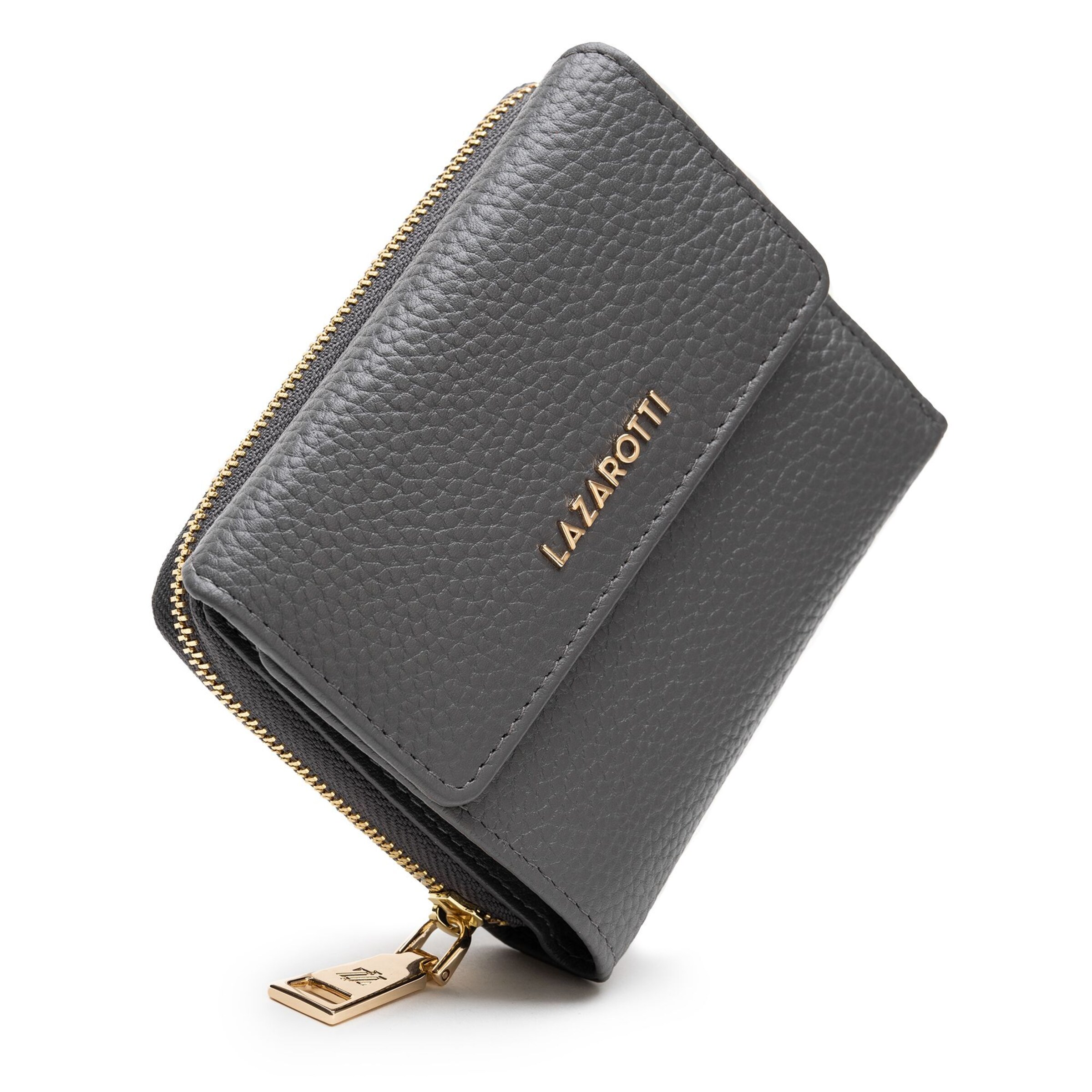 Portamonete 'Bologna' di Lazarotti in grigio