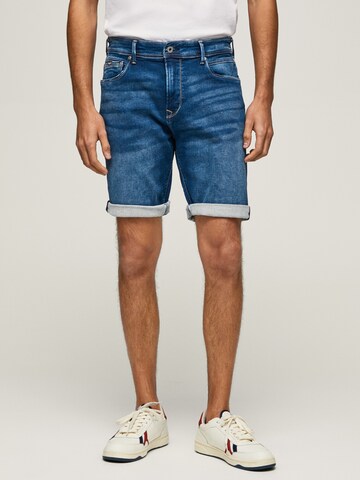 Pepe Jeans Slim fit Jeans 'JACK SHORT' in Blue: front